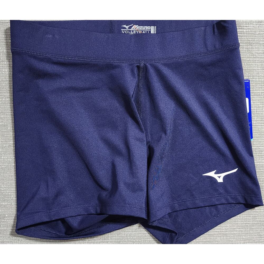 TITLE: Mizuno Volleyball Spandex Shorts Navy Blue Women’s L NWT